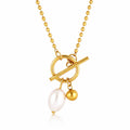 Collier Acier Inoxydable Plaqué Or 18K - Élégance Intemporelle